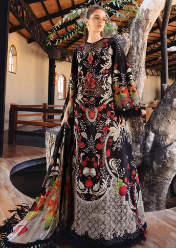 Maria B Luxury Chiffon Collection - 3 piece -J0750