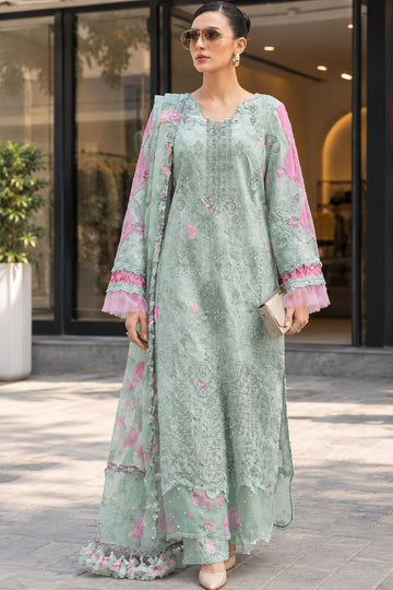 Iznik Factory Leftover Lawn Digital Print 3 Piece Dress J0455